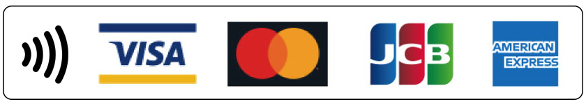 Visa,マスターカード,JCB,アメリカン・エキスプレス
